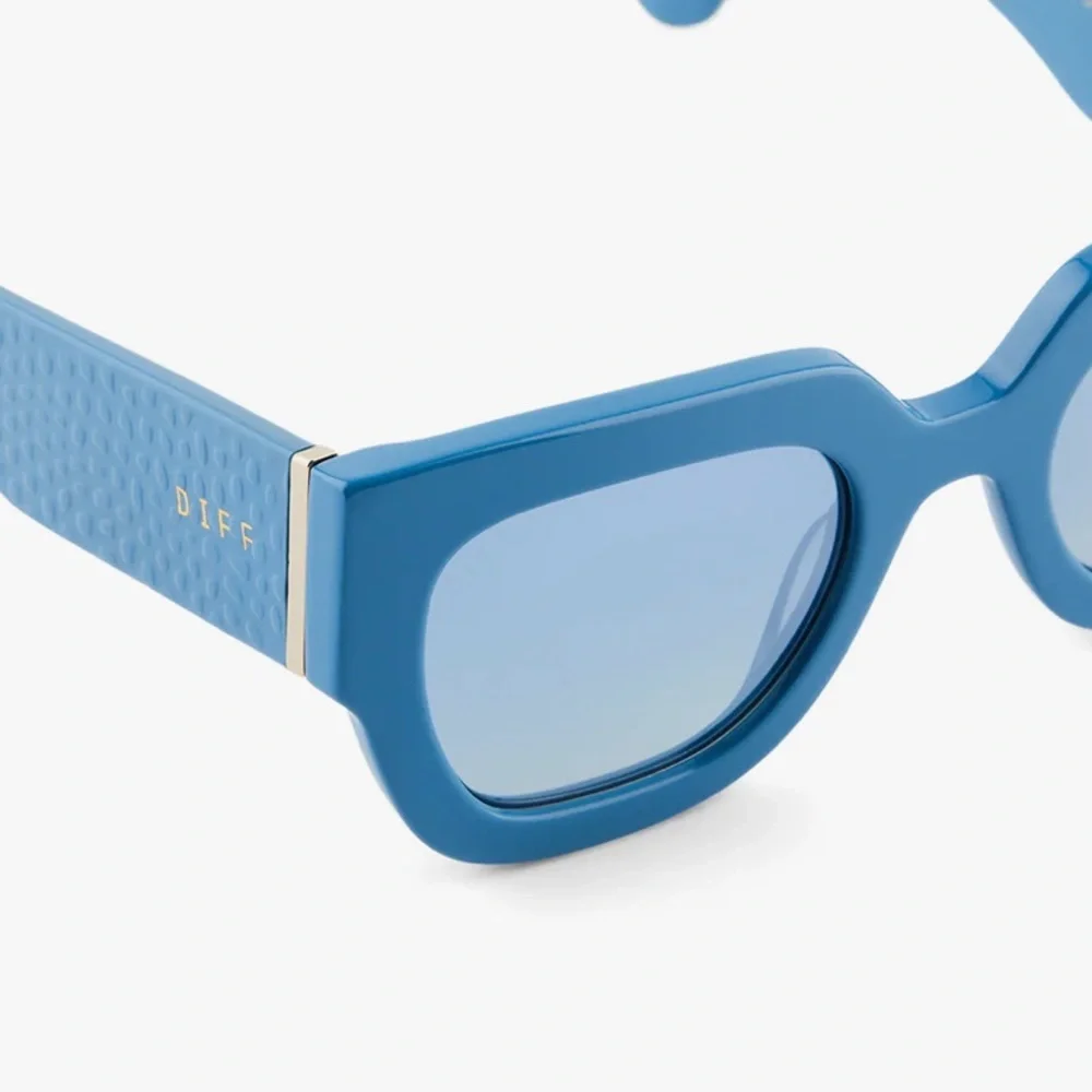 Diff eyewear denim blue sunglasses Maren Python NE